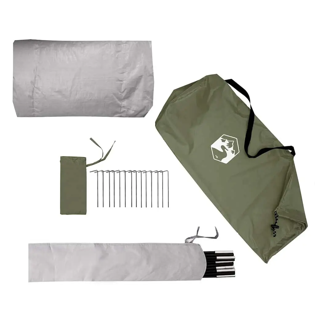 Fishing Tent 5-Person Waterproof Outdoor Shelter Olive Green