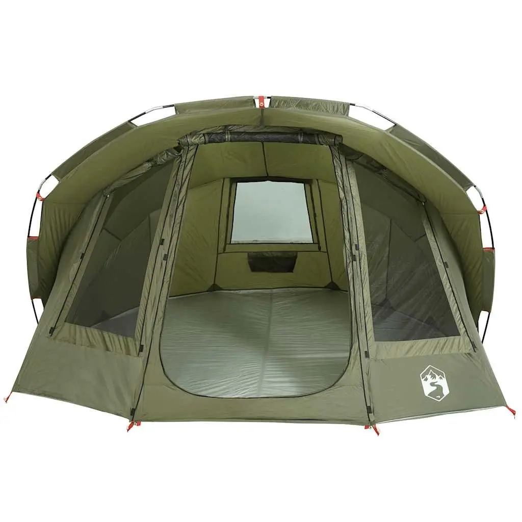 Fishing Tent 5-Person Waterproof Outdoor Shelter Olive Green