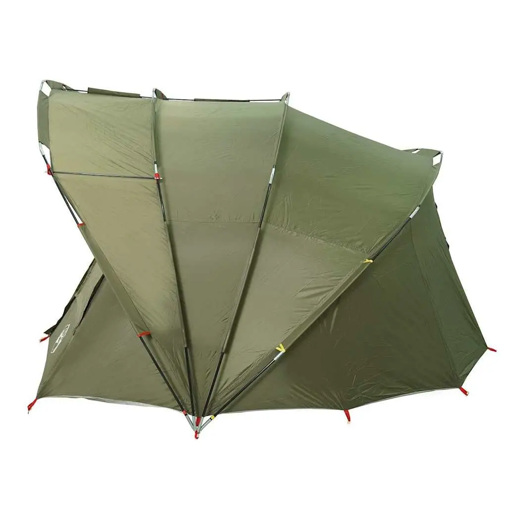 Fishing Tent 5-Person Waterproof Outdoor Shelter Olive Green