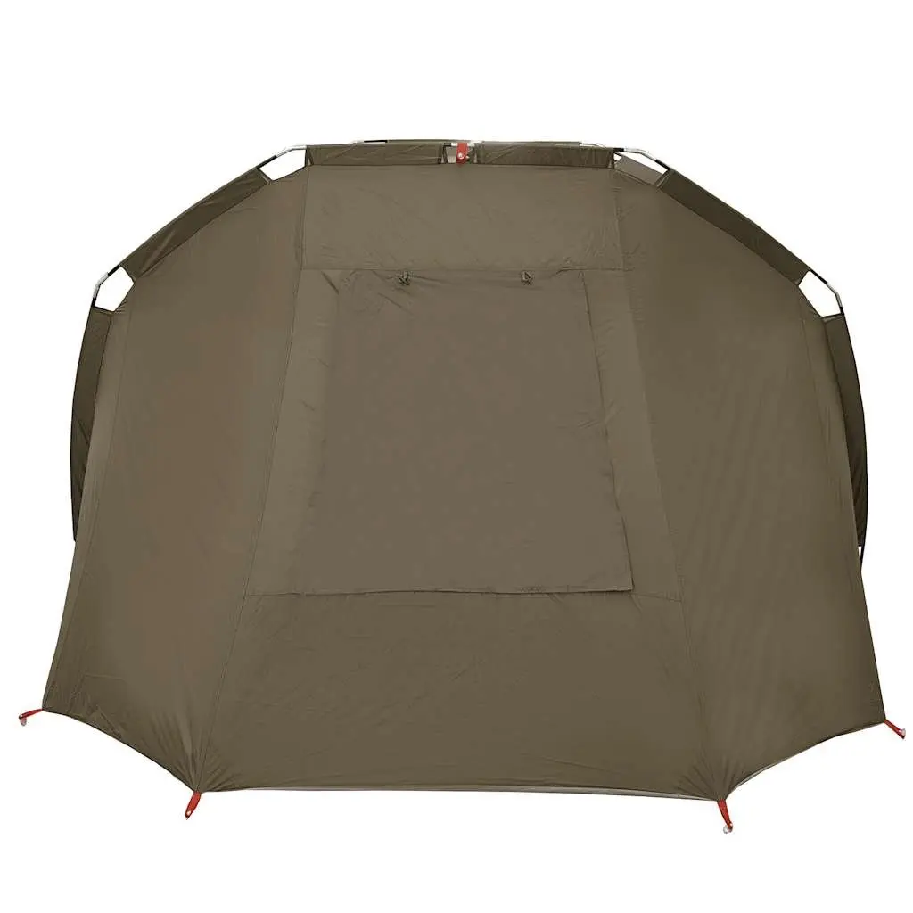 Fishing Tent 4-Person Waterproof Brown Outdoor Shelter UV Protection