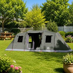 Reliable Family Tunnel Tent: Space and Protection Combined