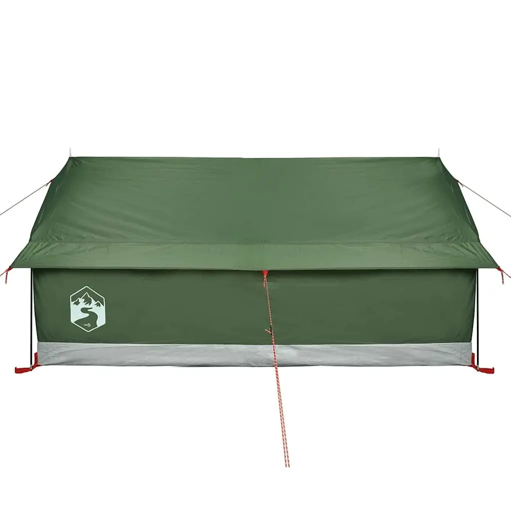 Camping Tent 2-Person Waterproof Olive Green Mesh Ventilation Mosquito Protection