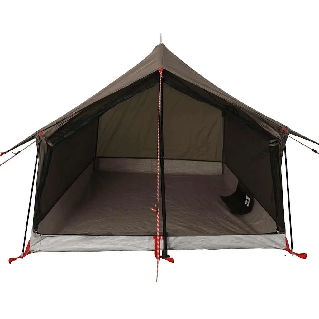 Camping Tent 2-Person Waterproof Brown Portable Easy Setup