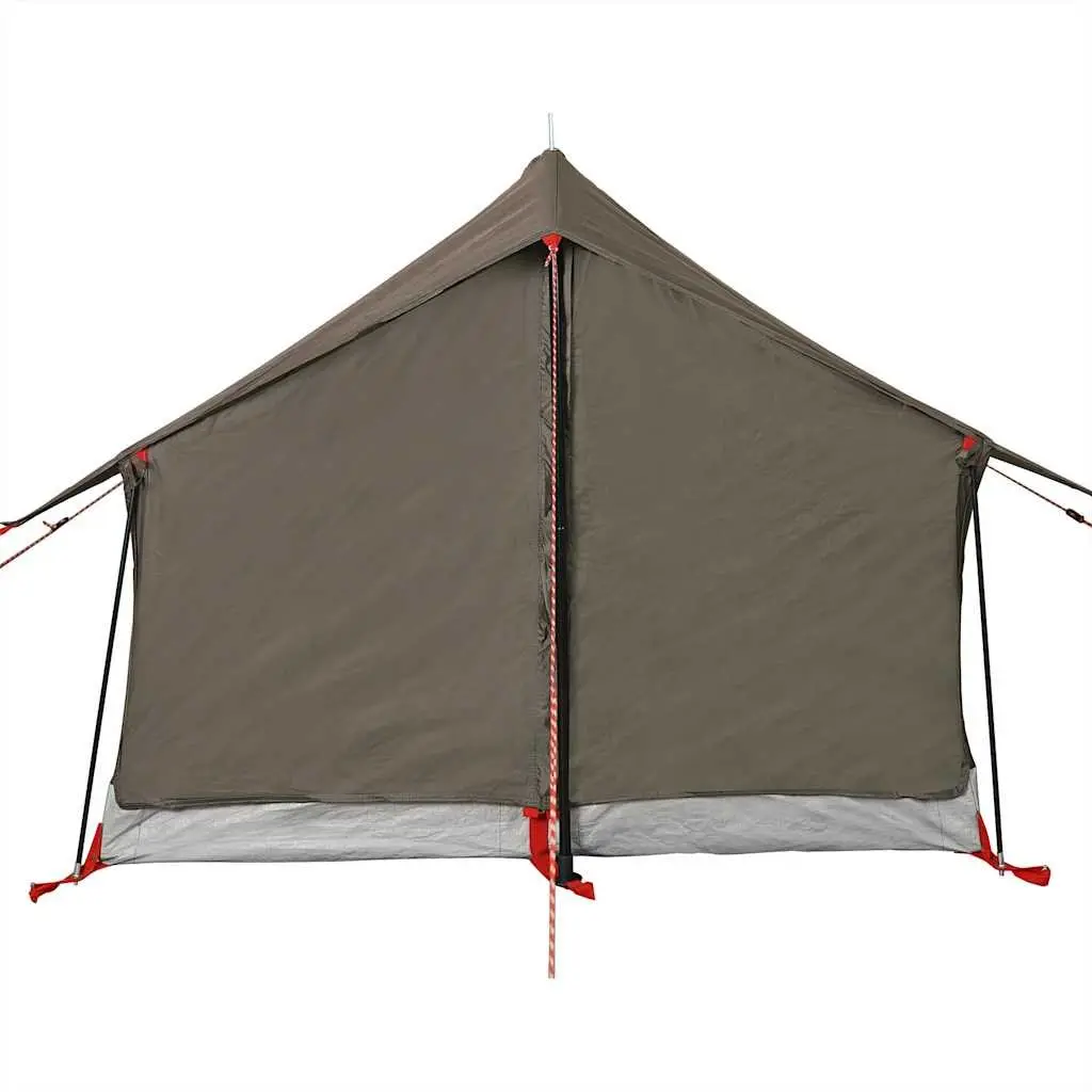 Camping Tent 2-Person Waterproof Brown Portable Easy Setup