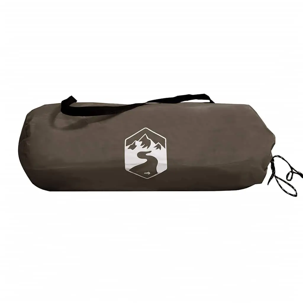 Camping Tent 2-Person Waterproof Brown Portable Easy Setup