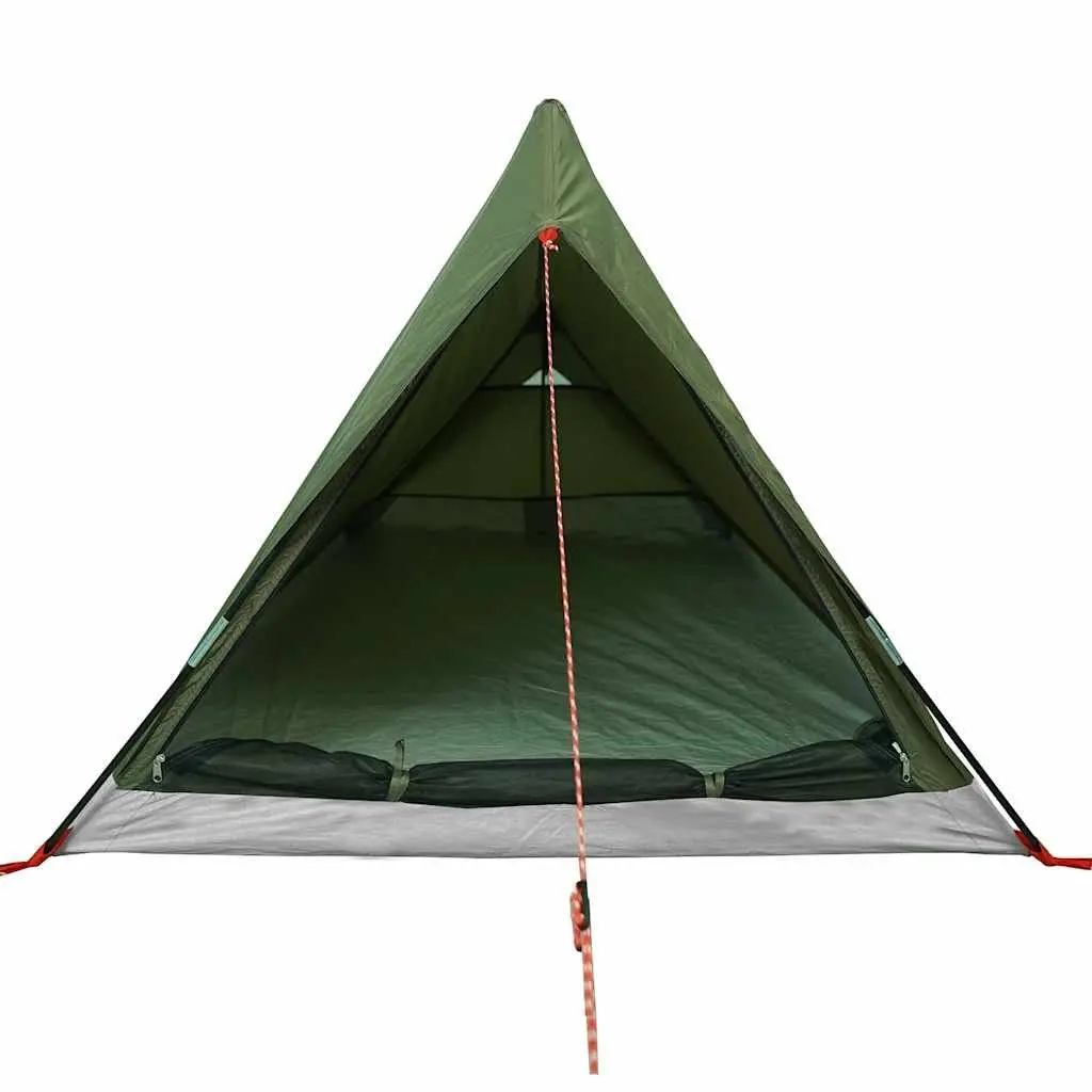 Camping Tent 2-Person Waterproof Green Mosquito Protection Portable Easy Setup