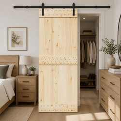 Reliable Sliding Door Hardware Kit with Timeless Design