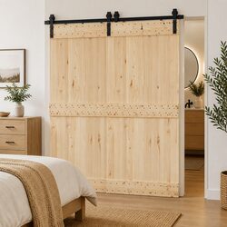 Reliable 183cm Sliding Door Hardware Kit for Your Needs