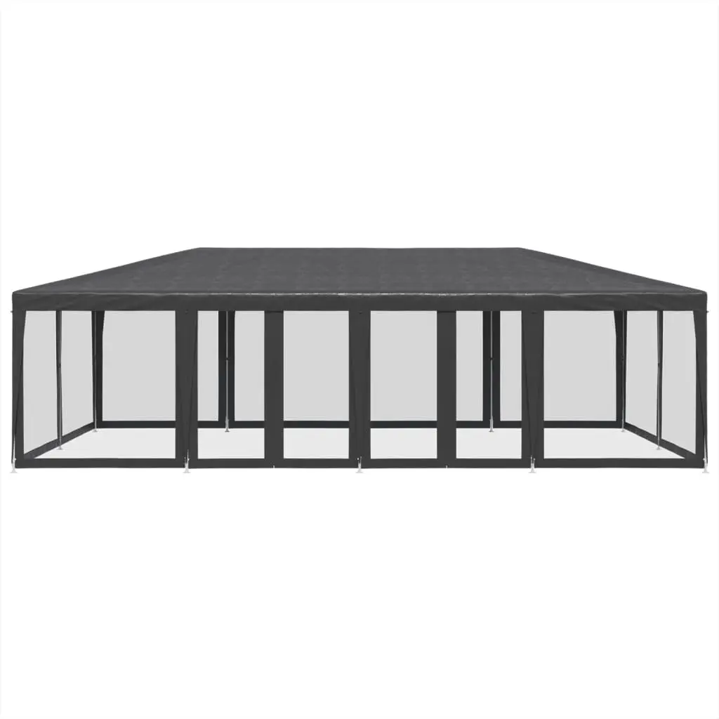 Party Tent Outdoor Gazebo 8x4m Garden Canopy Shelter Anthracite