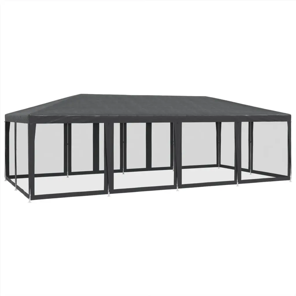 Party Tent Outdoor Gazebo 8x4m Garden Canopy Shelter Anthracite