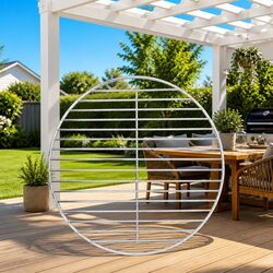 Reliable Round Grill Grate Ø34.5 cm for Outdoor Cooking