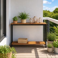 Quality Outdoor Console Table with Essential Storage