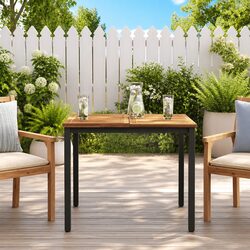 Reliable Outdoor Table 90x90x75cm for Dining
