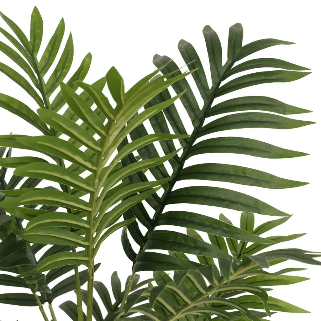 Artificial Palm Tree 85cm Green Decorative Indoor Plant with 3 Trunks