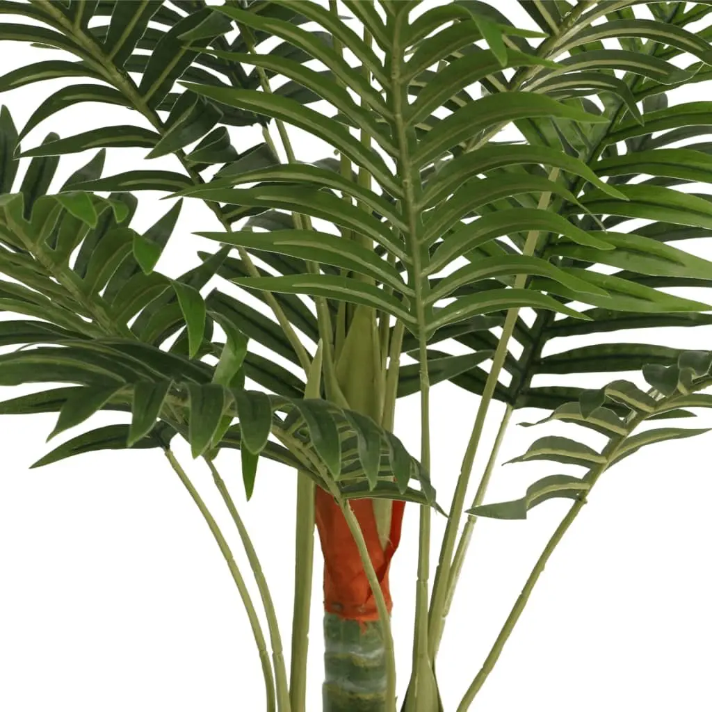 Artificial Palm Tree 85cm Green Decorative Indoor Plant with 3 Trunks