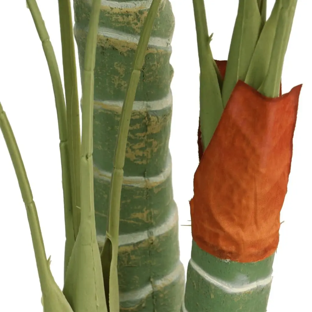Artificial Palm Tree Indoor Outdoor Decorative Plant 120cm Green 3 Trunks
