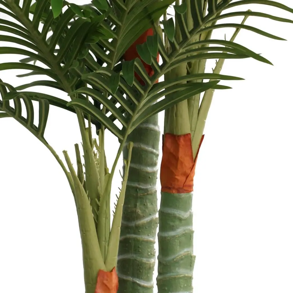 Artificial Palm Tree Indoor Decorative Plant 180cm 3 Trunks Green