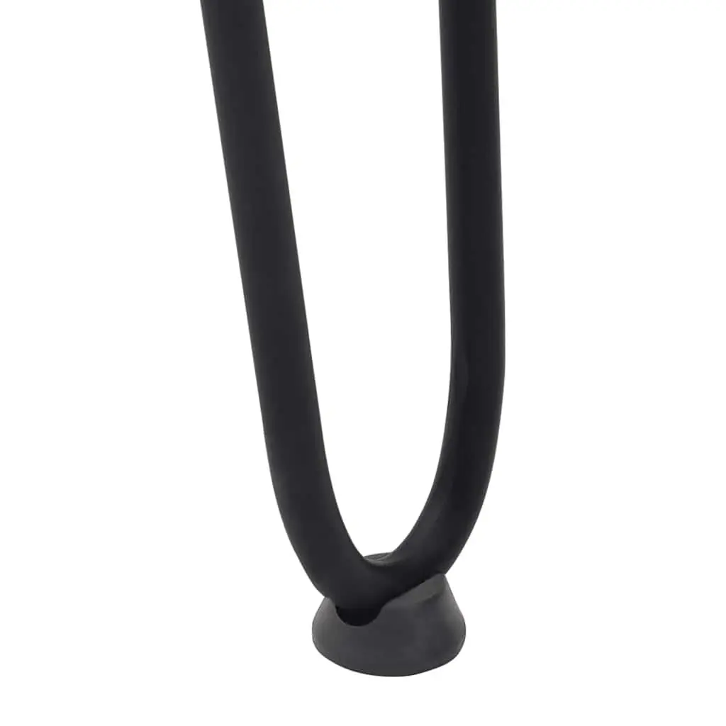 Hairpin Table Legs for Console Coffee Tables 4pcs Black 72cm Steel Furniture