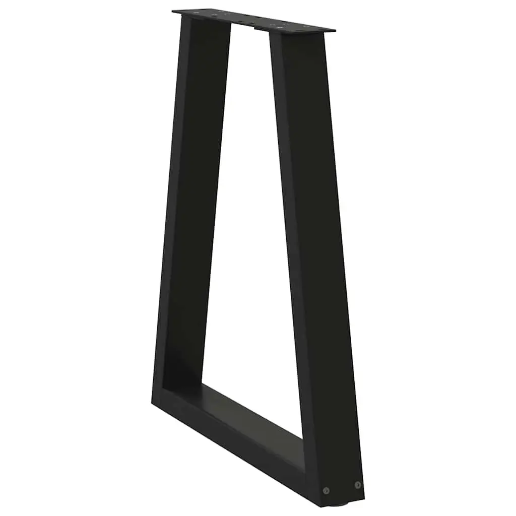 Black V-Shape Dining Table Legs for Stability