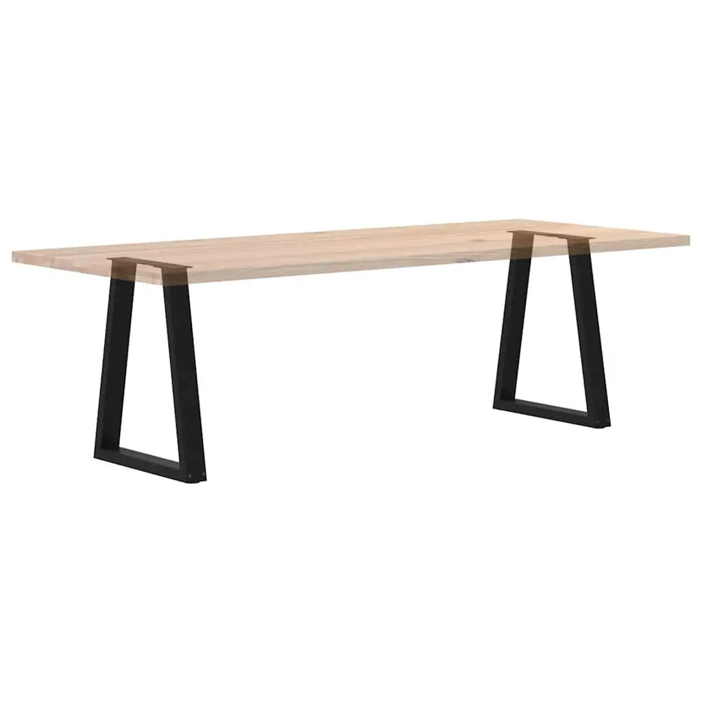 Black V-Shape Dining Table Legs for Stability