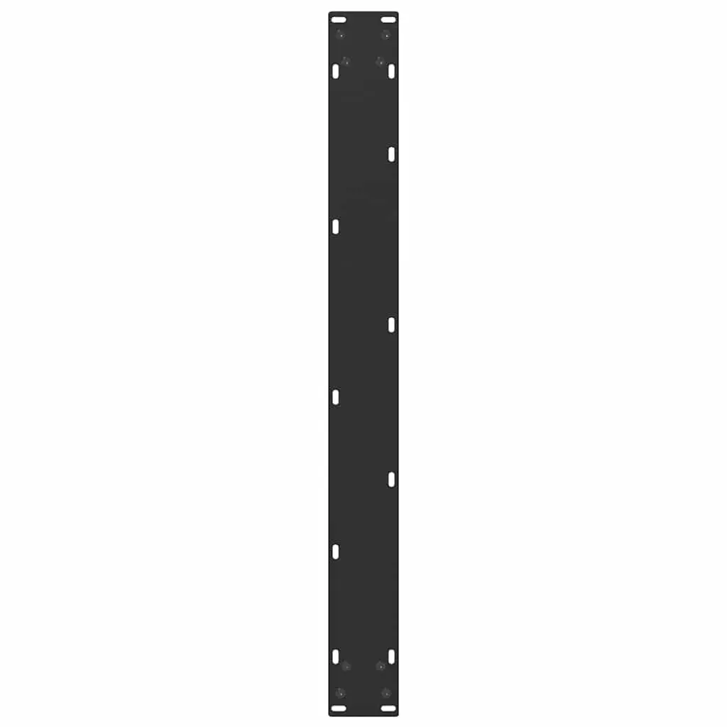 U-Shaped Steel Dining Table Legs in Black
