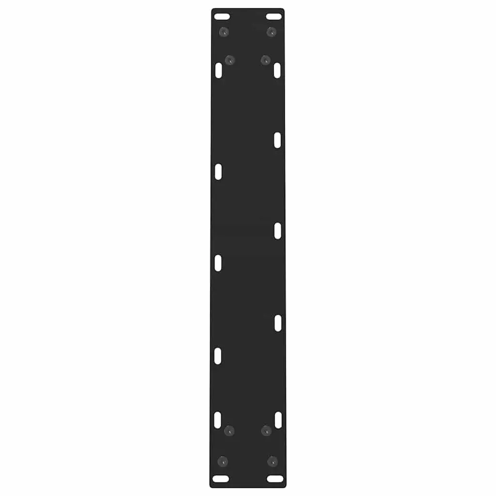 Black Steel Dining Table Legs with Levelers
