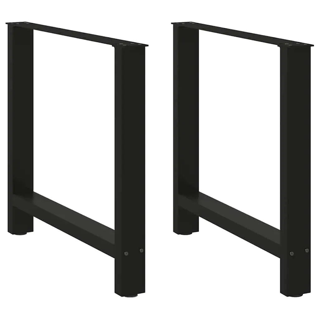 Black Steel Dining Table Legs
