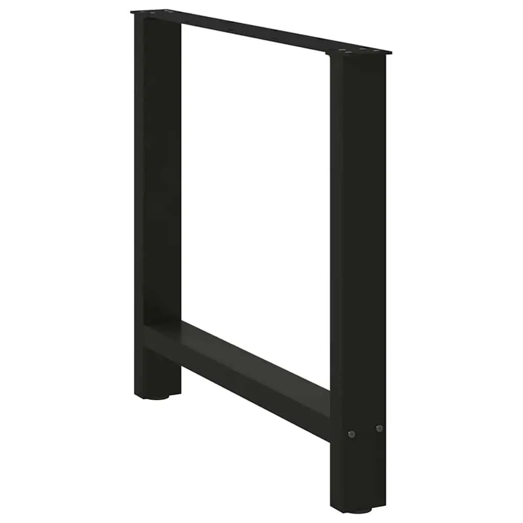 Black Steel Dining Table Legs