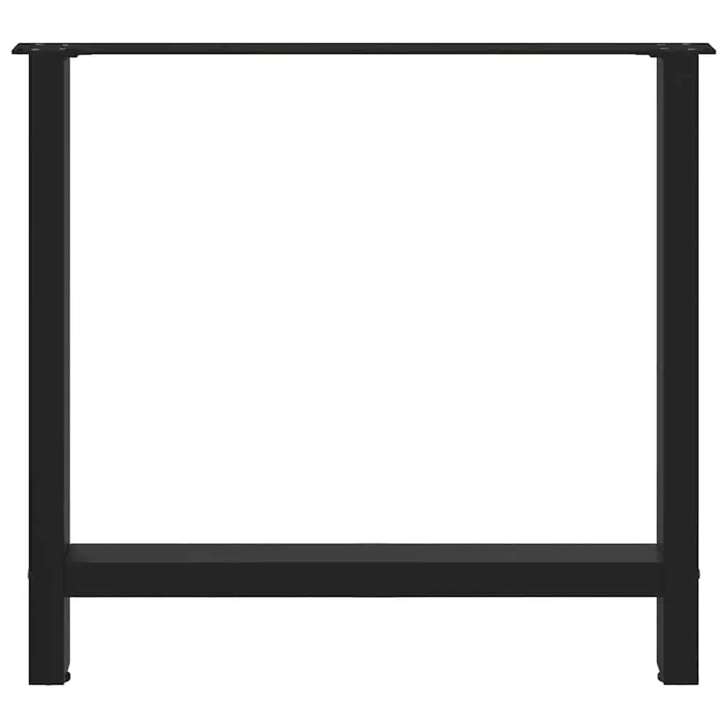 Black Steel Dining Table Legs