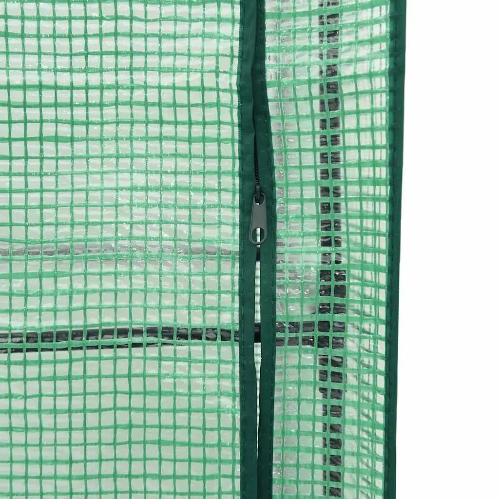 Raised Bed Greenhouse Cover Garden Planter 160x40x138cm Grey