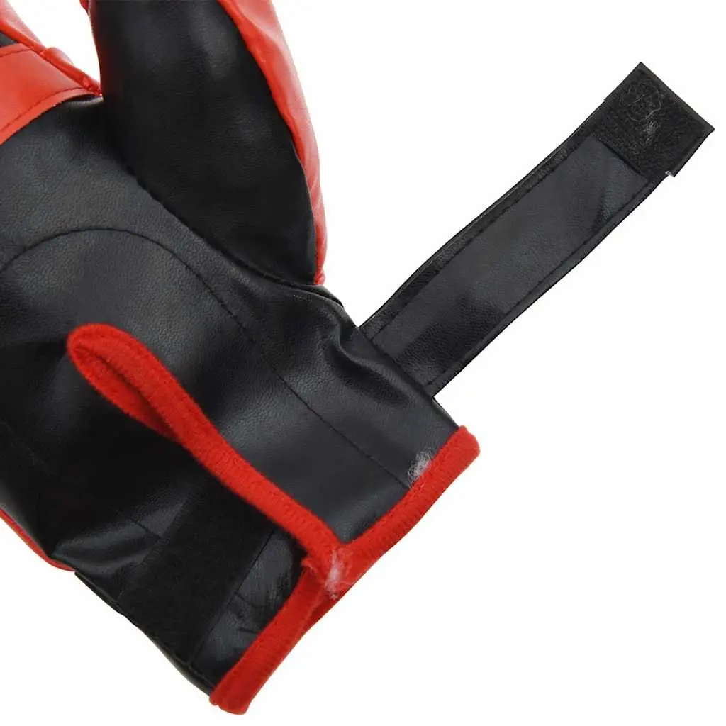 Punching Ball Set with Boxing Gloves Air Pump Adjustable Height 81-122cm