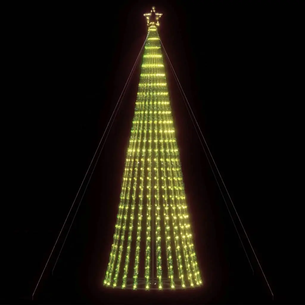 LED Christmas Tree Indoor Outdoor 400cm Warm White 1028 Lights 8 Effects