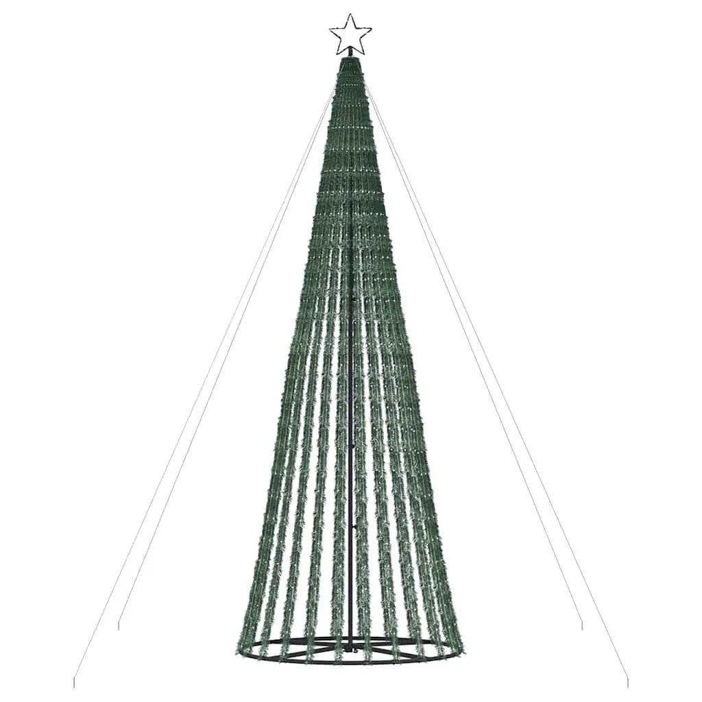 LED Christmas Tree Indoor Outdoor 400cm Warm White 1028 Lights 8 Effects