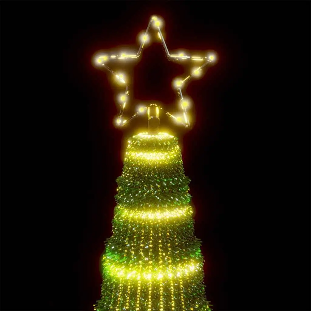 LED Christmas Tree 300cm Warm White Lights 570 Indoor Outdoor