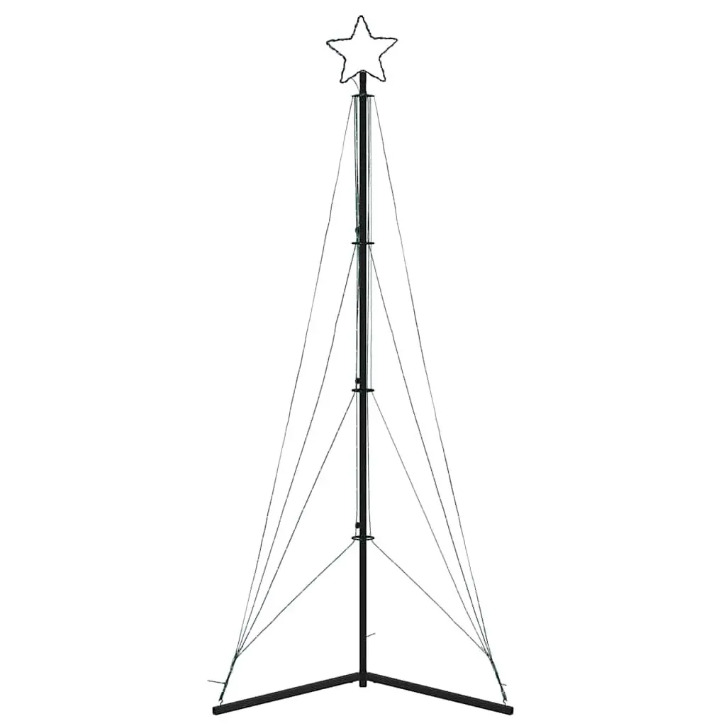 LED Christmas Tree Indoor Outdoor 240cm Warm White 483 Lights 8 Effects