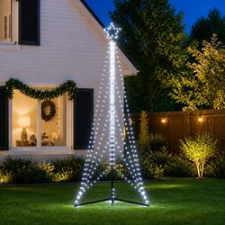 Warm 302cm LED Christmas Tree with 525 Lights