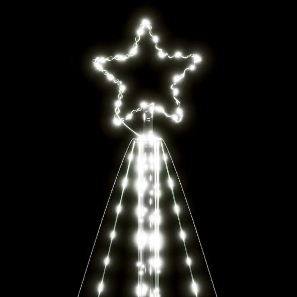 LED Christmas Tree Cold White Lights 615 LEDs 4045cm Indoor Outdoor Holiday Decor