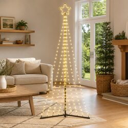 240cm LED Christmas Tree: Practical, Festive, and Bright