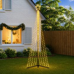 Warm and Practical 302cm LED Christmas Tree with 495 Lights