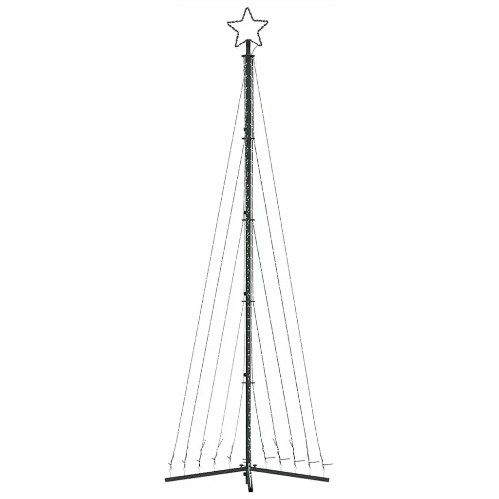 LED Christmas Tree Warm White 302cm Indoor Outdoor Holiday Decoration