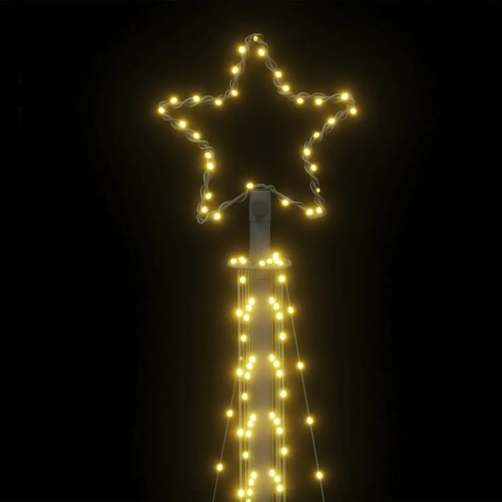 LED Christmas Tree Warm White 302cm Indoor Outdoor Holiday Decoration