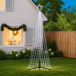 Warm and Reliable LED Christmas Tree with 8 Effects