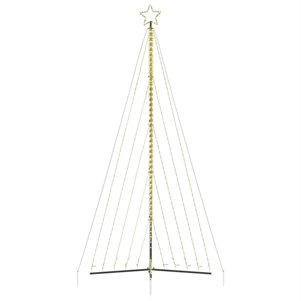 LED Christmas Tree Warm White Lights 570 Lights 4045cm Indoor Outdoor Decoration