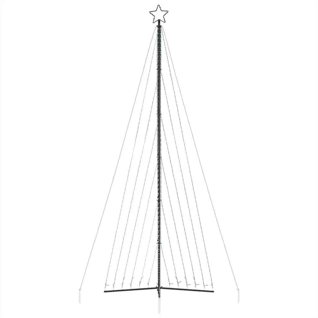 LED Christmas Tree Cold White 478cm Indoor Outdoor Holiday Decoration