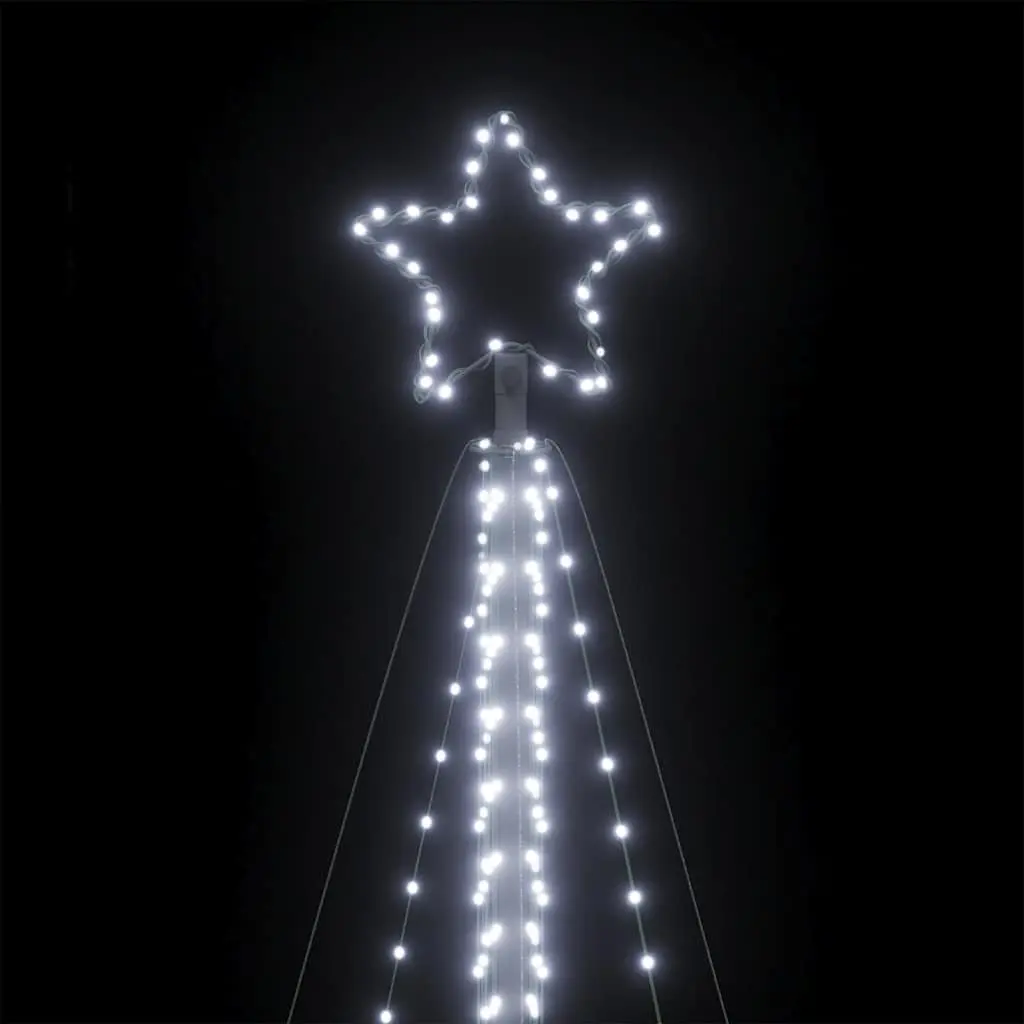 LED Christmas Tree Cold White 478cm Indoor Outdoor Holiday Decoration