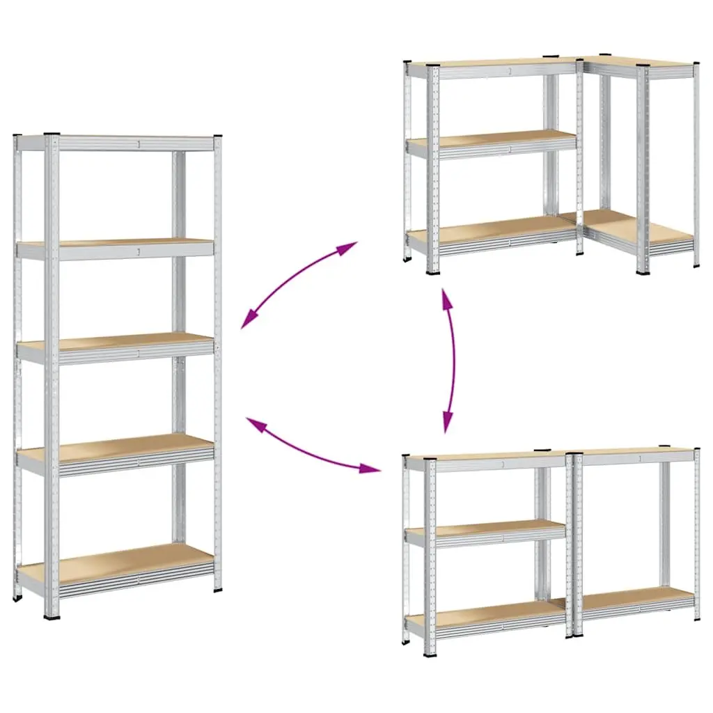 5-Layer Garage Organiser with Steel Frame