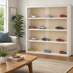 Reliable Wooden Wall-Mounted Display Cabinet with Practical Design