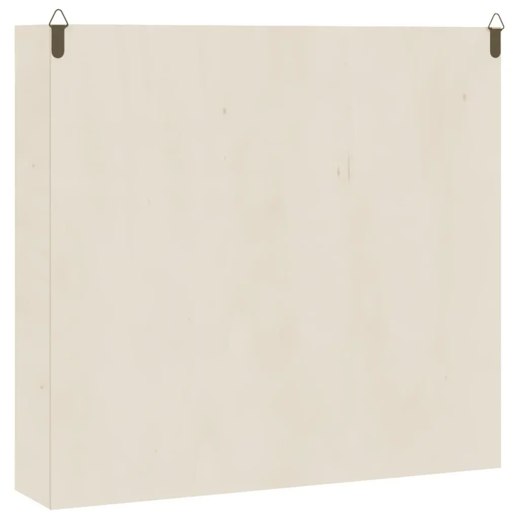 Wooden Wall Mounted Display Cabinet with Doors 4 Shelves Brown Collector