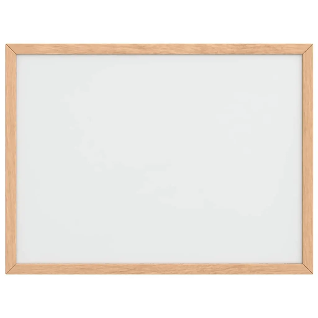 Magnetic Whiteboard Dry Erase Board 40x30cm Pine Wood Frame