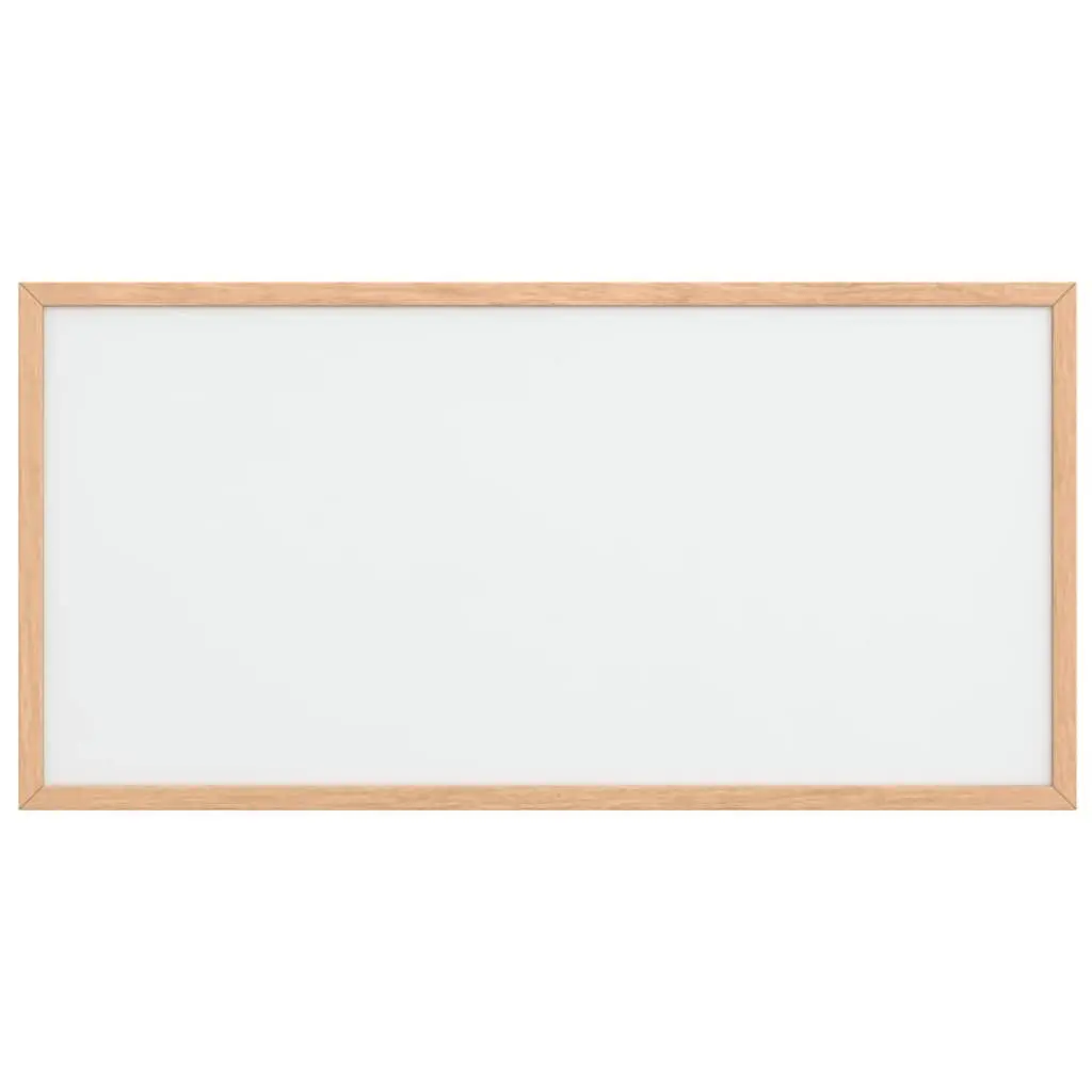 Magnetic Whiteboard Dry Erase Board 60x30cm Pine Wood Frame Office Home Display